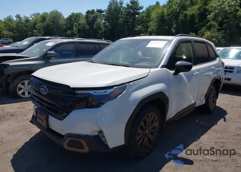 2025 Subaru Forester Sport z USA, uszkodzony, nr VIN JF2SLDHC5SH471072